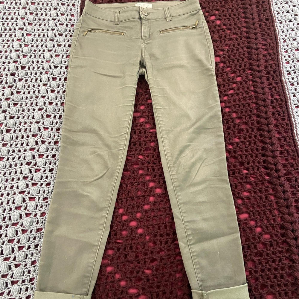 Love, Fire Sage Green Trousers